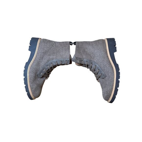 Eurosoft by Sofft Hiking Combat Boot‎ Size 9 Blaike NEW Tan Lace Lug - Picture 8 of 13